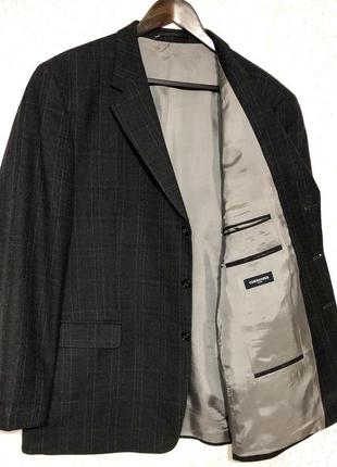 Мужской твидовый пиджак commander большой размер 56-5810 фото