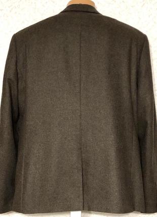 Мужской шерстяной пиджак angelo litriko 56 размер4 фото