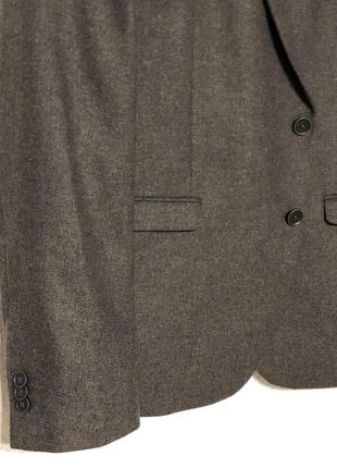 Мужской шерстяной пиджак angelo litriko 56 размер9 фото