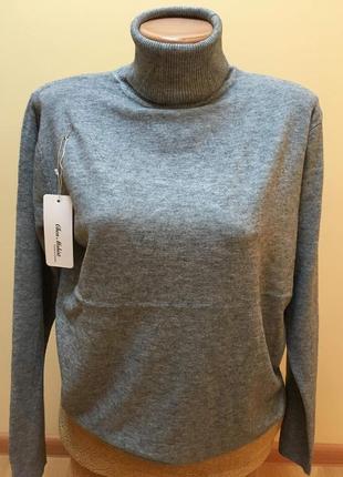 Серый осенний гольфик в размерах от 50 по 56🥰🥰🥰