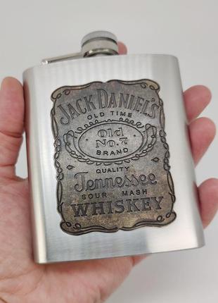 Фляга металева "jack daniels" на 200 мл арт. 041461 фото