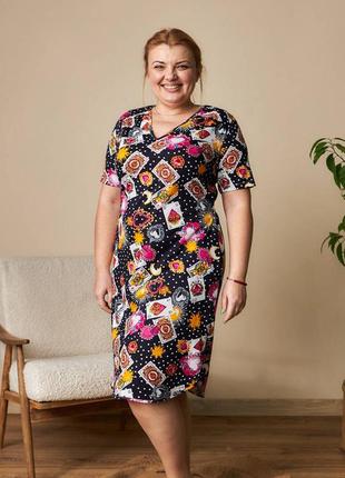 Літній синій халат-туніка з поясом на спині, жіноча туніка на блискавці для домашнього одягу