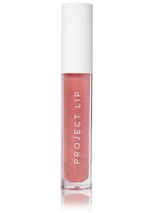 Project lip - plump and gloss - shade obsessed, nude pink5 фото