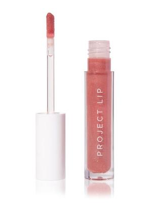 Project lip - plump and gloss - shade obsessed, nude pink4 фото