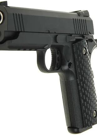 Пістолет кольт страйкбольний страйкбольний металевий galaxy colt 1911 rail6 фото
