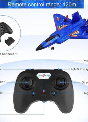 Самолет на пульте управления истребитель f22 из пеноматериала5 фото