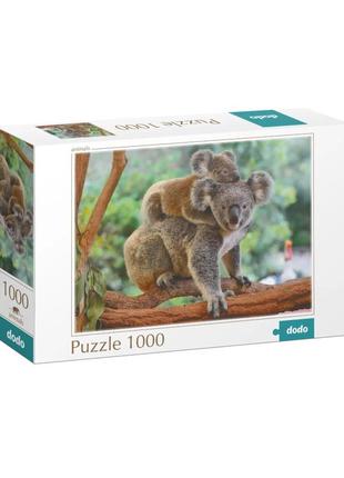 Пазл dodo маленькая коала с мамой 1000 элементов (301183)2 фото