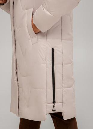 Модне пальто пуховик мюнхен з двосторонньою блискавкою великих розмірів 50-60 різні кольори лід3 фото
