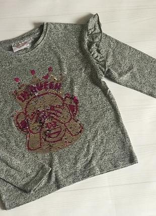 Світшот/кофта/джемпер/ светр для дівчинки