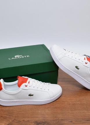 Lacoste carnaby pro кожаные кроссовки оригинал