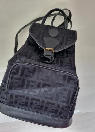 Рюкзак fendi, сумка fendi, fendi monogram, ранец, портфель,3 фото