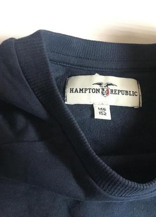 Стильний реглан/ світшот для дівчинки темно-синього кольору5 фото