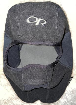 Флисовая балаклава outdoor research windstopper, оригинал, размер м