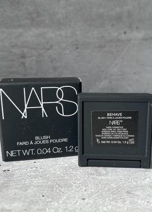 Nars - blush - рум’яна з матовим покриттям8 фото