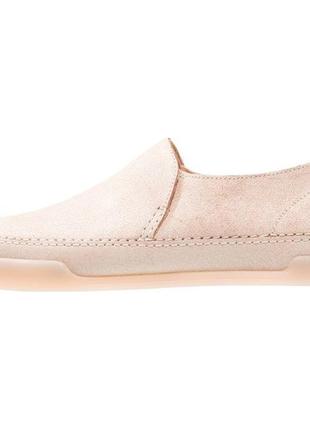 Шкіряні сліпони clarks hidi hope white4 фото