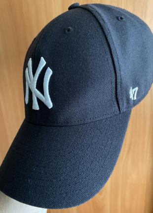 Бейсболка 47 brand new york yankees, оригинал, one size unisex