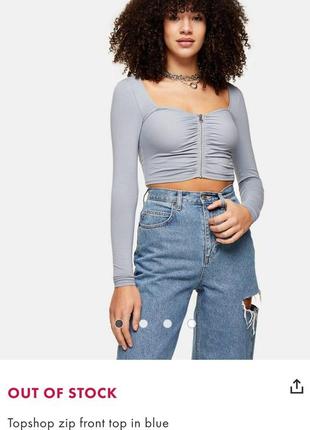 Кофта топ лонгслив topshop2 фото