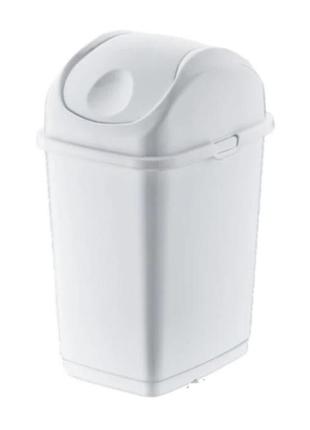 Ведро для мусора 10л 240x195x365 mm тм "dunya plastik" (22821)