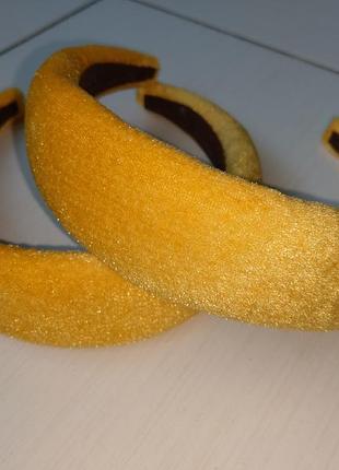 Обруч велюровий обідок