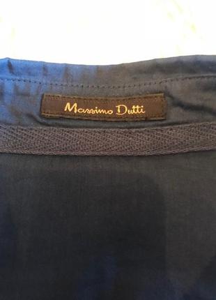 Брендовий шовкова блузка massimo dutti, оригінал, іспанія, нова, р-р 36\26 фото