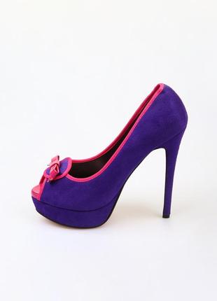 Туфли roselight фиолетовый (ln-59847-3a-purple)3 фото