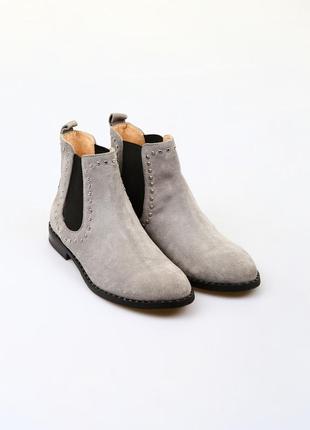 Ботинки kluchini серый (kvg-300722-gray)