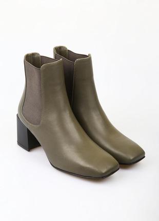 Ботинки kluchini хаки (kvg-115422-khaki)