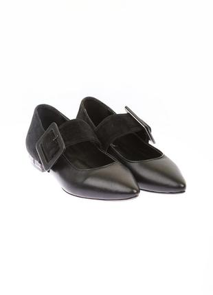 Туфлі ключіні чорний (kvg-5316-black)