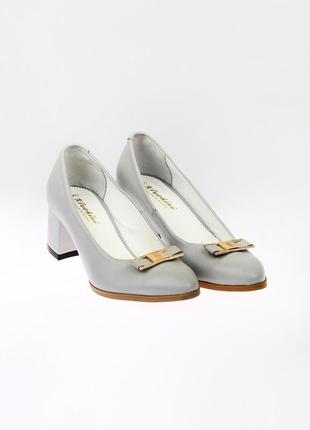 Туфли kluchini серый (kvg-4669-gray)