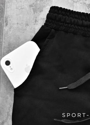 Мужской спортивный костюм reebok штаны (рибок) черный , свитшот штаны (толстовка худи лонгслив)4 фото