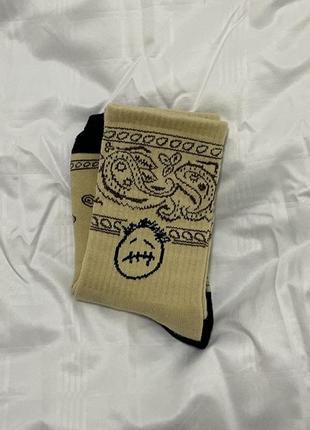 Носки cactus jack с рисунком банданы