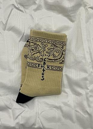 Носки cactus jack с рисунком банданы