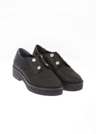 Туфлі ключіні чорний (kvg-122422-black)