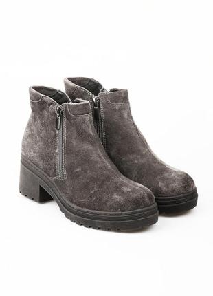 Ботинки modern fashion серый (siv-1941-gray)1 фото