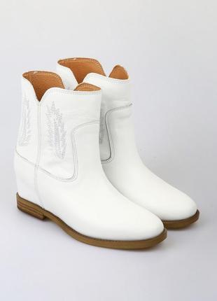 Ботинки kluchini белый (kvg-1222-white)