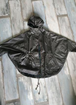 Необычная коттоновая курточка оверсайз на подкладке tu4 фото