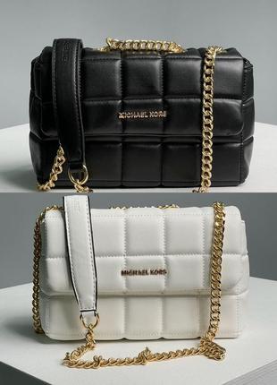 Сумка в стиле michael kors soho small quilted leather shoulder