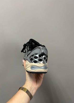 Мужские кроссовки серые с чернымasics tiger gel-kahana 8 grey black3 фото