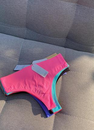 Стринги женские трусики трусы високая посадка ефект утяжки