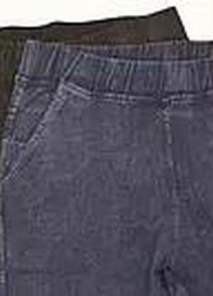 Джеггінси "ласточка" 658-3 джинси-стрейч на байці р. 5xl(54-56), 6xl(56-58), 7xl(58-60)3 фото