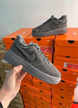 Мужские зимние кроссовки nike air support с мехом