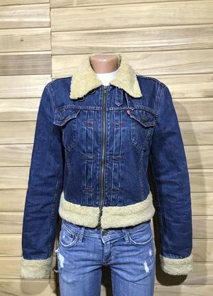 Оригинальная джинсовка шерпа levis левайс