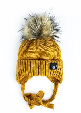 Зимняя шапка или комплект для мальчика 46-48, 50-527 фото