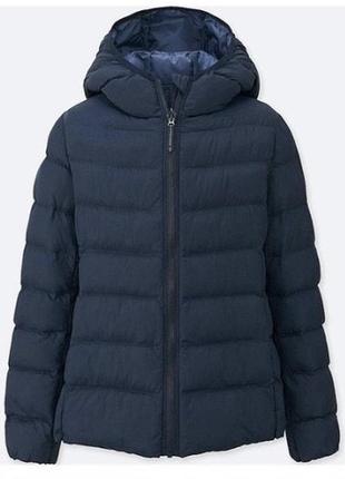 Стильная и удобная демисезонная куртка uniqlo для девочки на 9-10 лет уникло1 фото