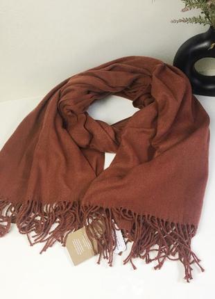 Теплий шарф vero moda vmimpact long scarf ga color3 фото