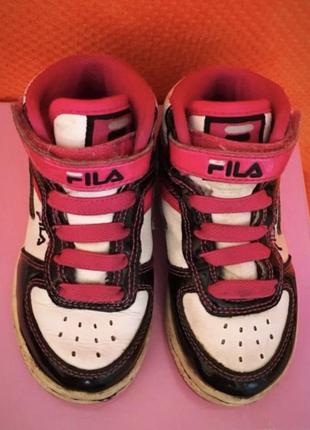 Оригинал fila! размер 22. кроссовки. кеды fila на 2-3 года.3 фото