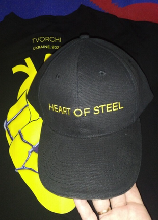 Кепка tvorchi heart of steel мерч1 фото