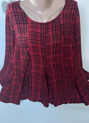 Стильная рубашка в клетку