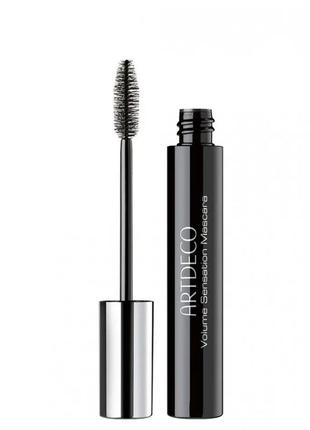 Туш для вій artdeco volume sensation mascara 1 — black (чорний)