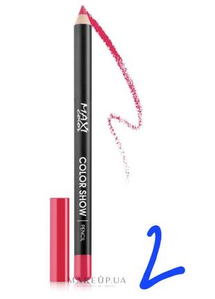 Maxi color color show pencil карандаш для губ